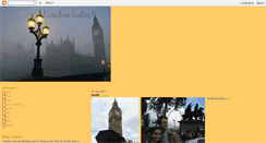 Desktop Screenshot of my-london-baby.blogspot.com