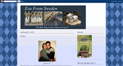 Desktop Screenshot of evafromsweden.blogspot.com