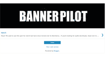 Tablet Screenshot of bannerpilot.blogspot.com