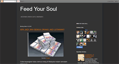 Desktop Screenshot of feedyoursoul84.blogspot.com