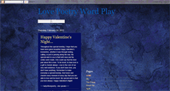 Desktop Screenshot of ladyoflovepoetry.blogspot.com