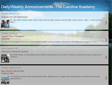 Tablet Screenshot of carolinaacademy.blogspot.com