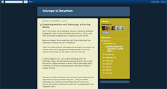 Desktop Screenshot of inscopeintl.blogspot.com