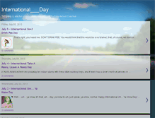 Tablet Screenshot of internationalday.blogspot.com