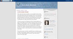 Desktop Screenshot of earlymusicmontreal.blogspot.com