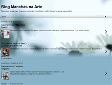 Tablet Screenshot of manchasnaarte.blogspot.com