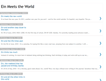 Tablet Screenshot of einmeetstheworld.blogspot.com