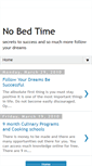 Mobile Screenshot of nobedtime.blogspot.com