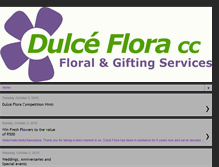 Tablet Screenshot of dulceflora.blogspot.com