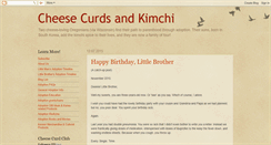Desktop Screenshot of curdsandkimchi.blogspot.com