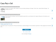 Tablet Screenshot of casapazesol.blogspot.com