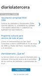 Mobile Screenshot of diariolatercera.blogspot.com