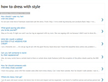 Tablet Screenshot of howtodresswithstyle.blogspot.com