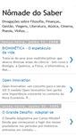 Mobile Screenshot of nomadedosaber.blogspot.com