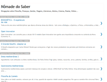 Tablet Screenshot of nomadedosaber.blogspot.com