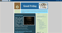 Desktop Screenshot of goodfridayband.blogspot.com