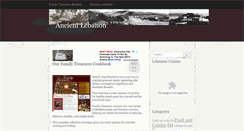 Desktop Screenshot of ancientlebanon.blogspot.com