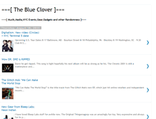 Tablet Screenshot of bluclover.blogspot.com