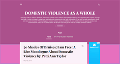 Desktop Screenshot of endthesilencestoptheviolence.blogspot.com