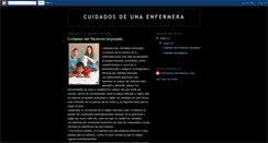 Desktop Screenshot of cuidadosenfermeria2008.blogspot.com