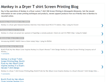 Tablet Screenshot of monkeyinadryerblog.blogspot.com