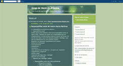 Desktop Screenshot of mestresosona.blogspot.com