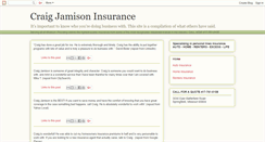 Desktop Screenshot of jamisoninsuranceagency.blogspot.com