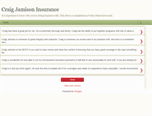 Tablet Screenshot of jamisoninsuranceagency.blogspot.com