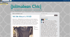 Desktop Screenshot of jolimabean.blogspot.com