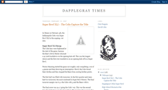 Desktop Screenshot of dapplegraytimes.blogspot.com