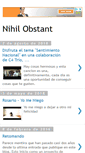 Mobile Screenshot of nihilobstant.blogspot.com