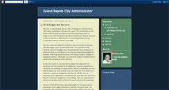 Desktop Screenshot of grandrapidscityadministrator.blogspot.com