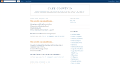 Desktop Screenshot of cafeconvivio.blogspot.com