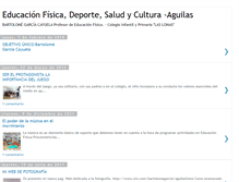 Tablet Screenshot of educacionfisicaaguilas.blogspot.com