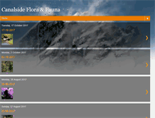 Tablet Screenshot of canalsideflorafauna.blogspot.com