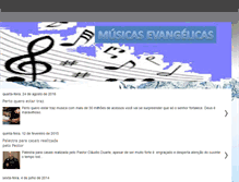 Tablet Screenshot of decarapramusica.blogspot.com