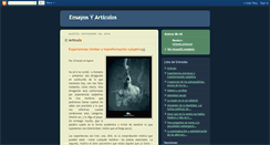 Desktop Screenshot of ensayos-y-articulos.blogspot.com