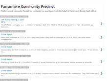 Tablet Screenshot of farrarmereprecinct.blogspot.com