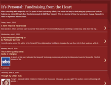 Tablet Screenshot of fundraisingfromtheheart.blogspot.com