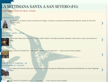 Tablet Screenshot of lamiasettimanasanta4a11.blogspot.com