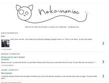 Tablet Screenshot of neko-maniac.blogspot.com