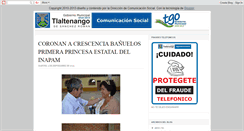 Desktop Screenshot of gobiernodetlaltenangozacatecas.blogspot.com