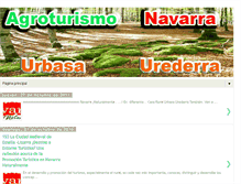 Tablet Screenshot of agroturismoennavarra-urbasaurederra.blogspot.com