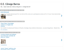 Tablet Screenshot of conegobarros.blogspot.com