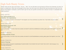 Tablet Screenshot of hightechshantytowns.blogspot.com