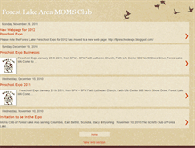 Tablet Screenshot of forestlakemomsclub.blogspot.com