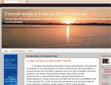 Tablet Screenshot of escrevendoincoerente.blogspot.com