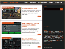 Tablet Screenshot of downloads-app.blogspot.com