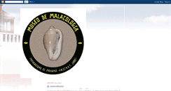 Desktop Screenshot of museo-de-malacologia.blogspot.com