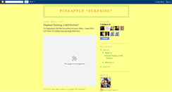 Desktop Screenshot of pineapplesurprise.blogspot.com